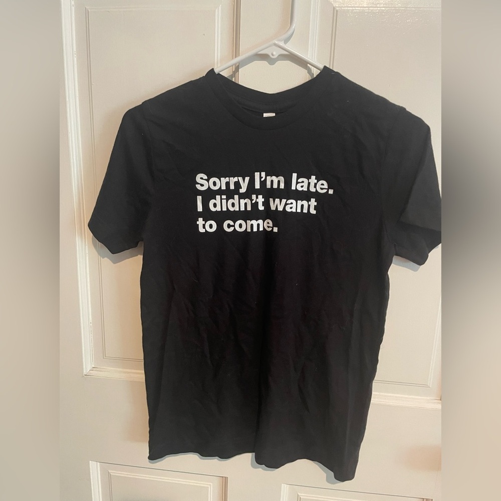 Black Graphic Tee for Kids